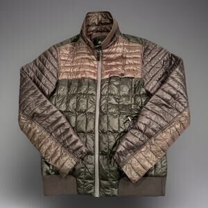 RAINFOREST Quilted Nylon Men’s Small THERMOLUXE Jacket Multicolour Pockets